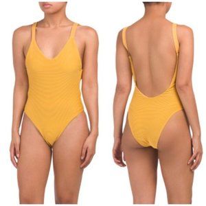 Vitamin A Fred Segal Louise BioRib Swimsuit 6/S